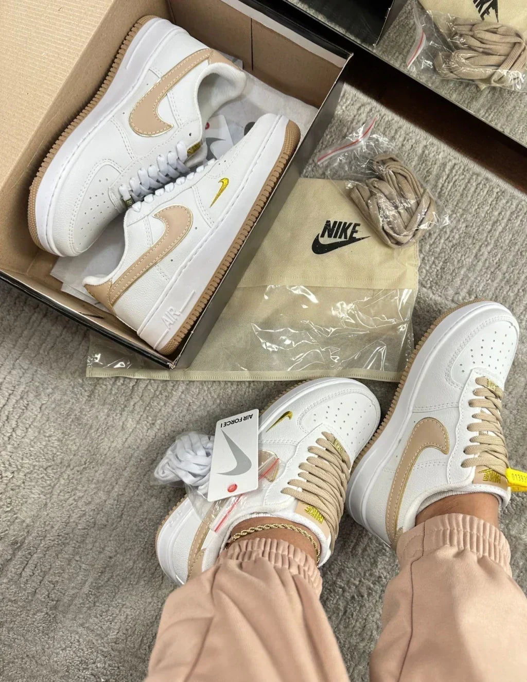 Nike Air Force F1 Premium - Exclusividade e Poder em Seus Pés!