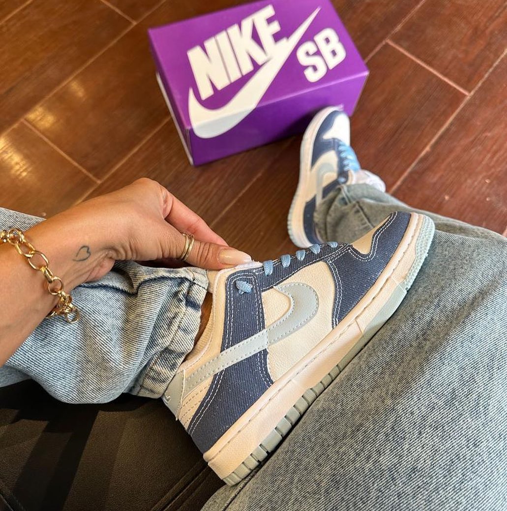 Nike Air Dunk Jeans Premium - Autenticidade e Conforto em Edição Limitada!