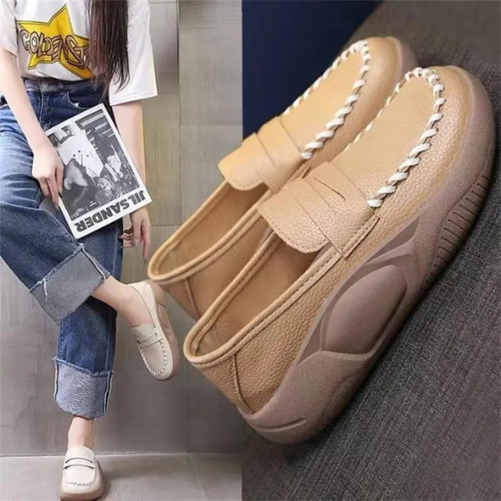 Mocassim Plataforma Feminino - Altura e Conforto Sem Esforço!