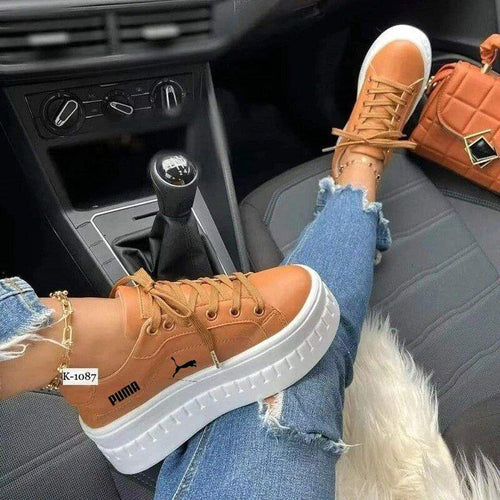 Puma FlatForm Max Comfort - Altura e Conforto Sem Sacrifício!
