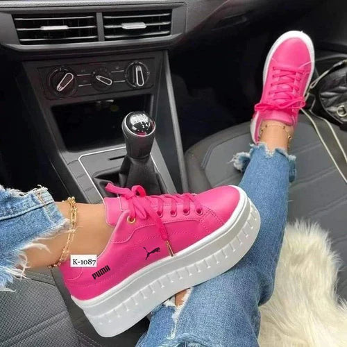 Puma FlatForm Max Comfort - Altura e Conforto Sem Sacrifício!