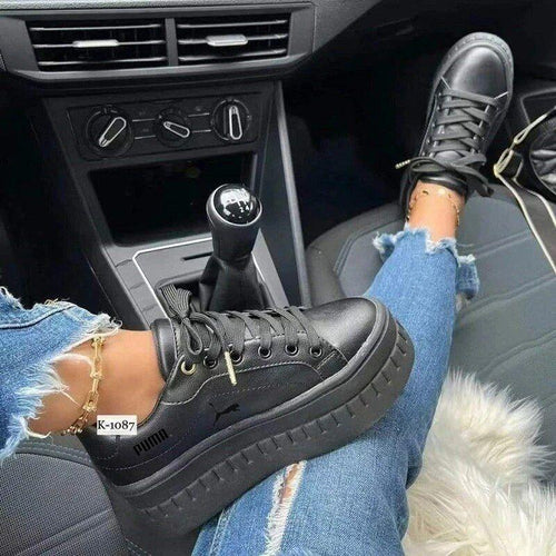 Puma FlatForm Max Comfort - Altura e Conforto Sem Sacrifício!