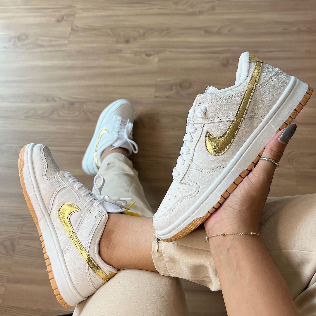 Air Dunk Bege Premium - Elegância e Estilo Que Impressionam!